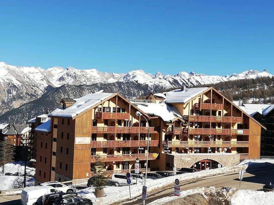 Magnifique T4 Pied Des Pistes Apartment Risoul Bagian luar foto